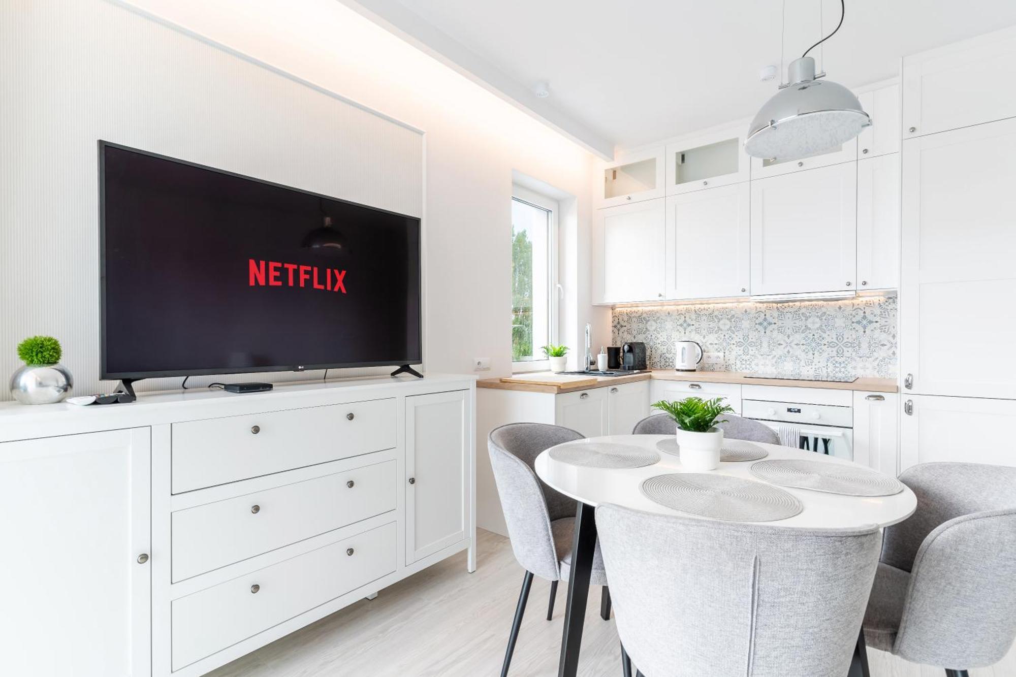 이아와 Belle View - 3Pok, Nawet 5 Lozek, Piekny Widok Na Rzeke, Tv55" Z Netflix I Max, Parking, Winda 아파트 외부 사진